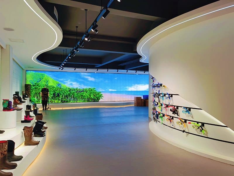 展厅搭建·精品展柜陈列现场实景——洛阳企业产品展馆，洛阳市洛龙区达佳展柜厂承建