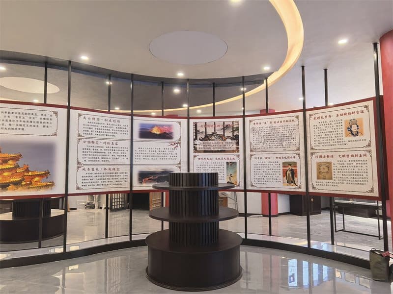 洛阳博物馆展柜产品示意图——洛阳市洛龙区达佳展柜厂