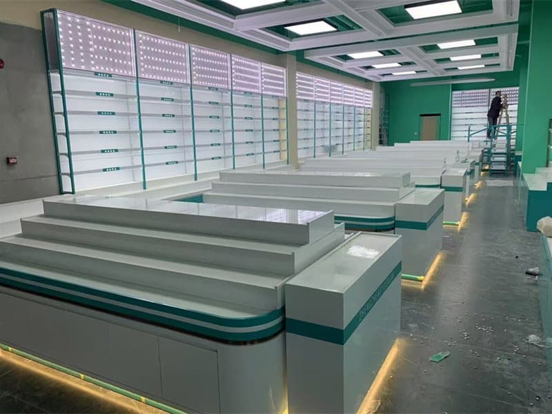 洛阳零食批发货柜产品示意图——洛阳市洛龙区达佳展柜厂