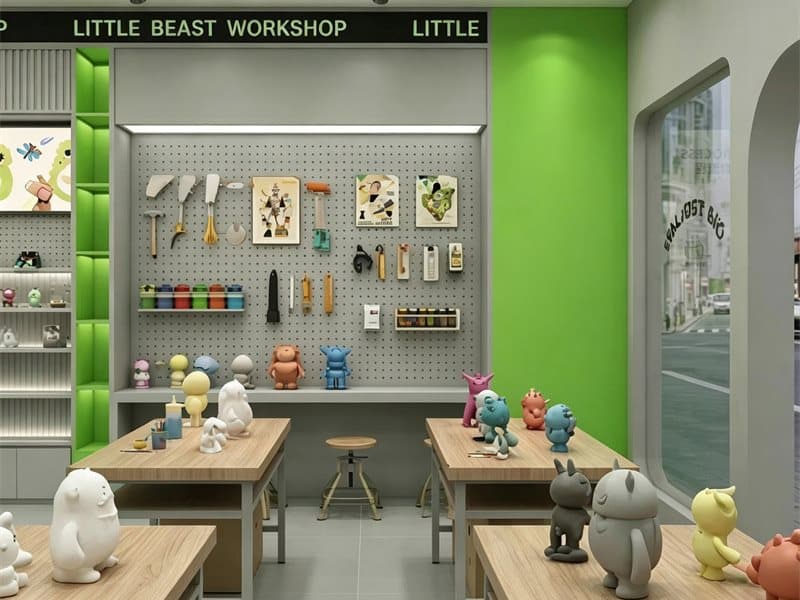 洛阳文创店展柜产品示意图——洛阳市洛龙区达佳展柜厂